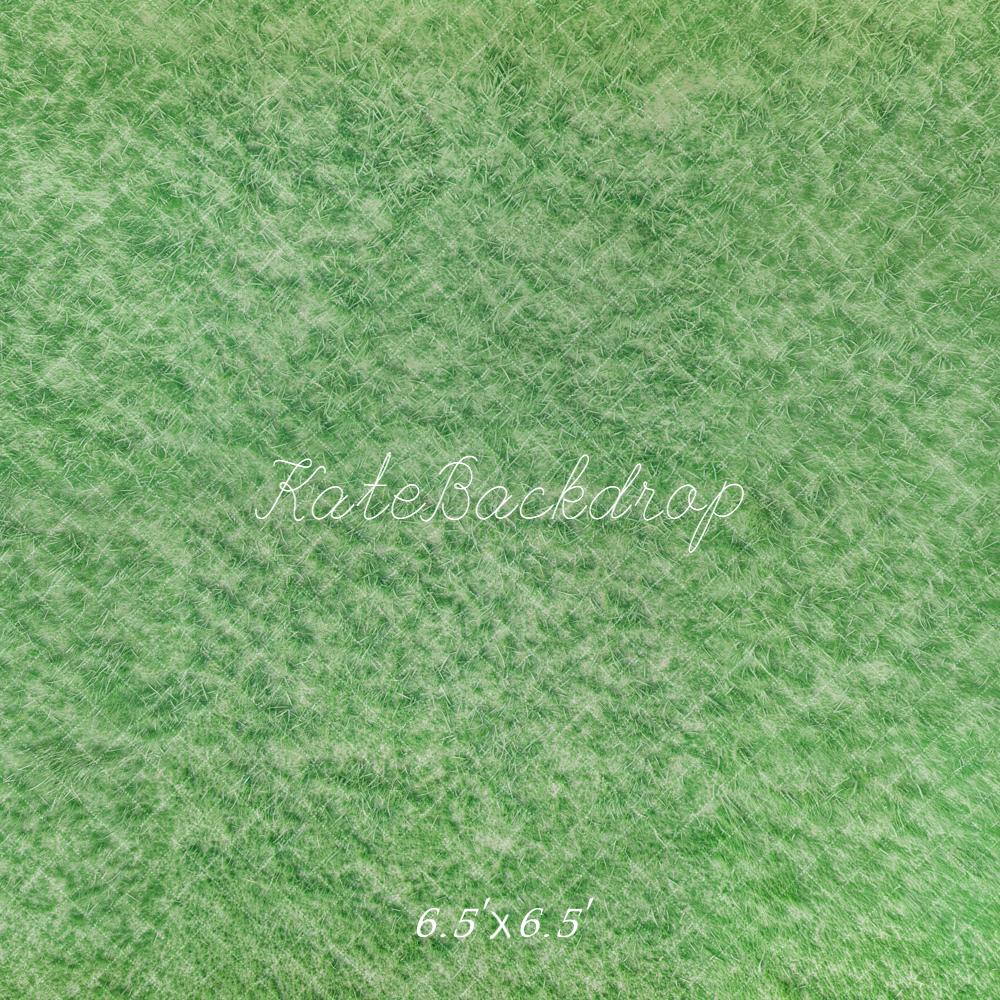 Kate Herbe Prairie Vert Sol Toile de fond conçue par Emetselch