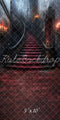 Kate Sweep Mur-à-Sol Halloween Escalier Gothique Toile de fond conçue par Emetselch