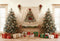 Kate Noël Sapins Cadeaux Macramé Toile de fond conçue par Emetselch