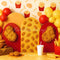 Kate Fast Food Frites Nuggets Ballons Toile de fond conçue par Mini MakeBelieve - Kate Backdrop FR