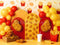 Kate Fast Food Frites Nuggets Ballons Toile de fond conçue par Mini MakeBelieve - Kate Backdrop FR