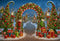 FLASH #1 Kate Noël Arche Sapins Cadeaux Toile de fond conçue par Ashley Paul
