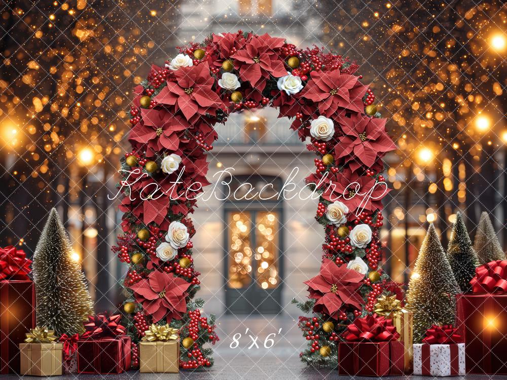 Kate Noël Arche Fleurs Lumières Toile de fond conçue par Mini MakeBelieve - Kate Backdrop FR