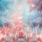 Kate Fantasy Arbres Cristaux Fleurs Pastel Toile de fond conçue par Mini MakeBelieve - Kate Backdrop FR