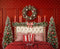 Kate Noël Chambre Lit Rouge Toile de fond en Laine conçue par Emetselch - Kate Backdrop FR