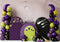 Kate Halloween Sorcellerie Ballons Chat Toile de fond conçue par Patty Roberts