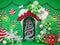 Kate Noël Bonbons Porte Ballons Vert Toile de fond conçue par Patty Roberts - Kate Backdrop FR