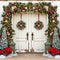 Kate Noël Porte Arbres Guirlandes Toile de fond conçue par Emetselch - Kate Backdrop FR