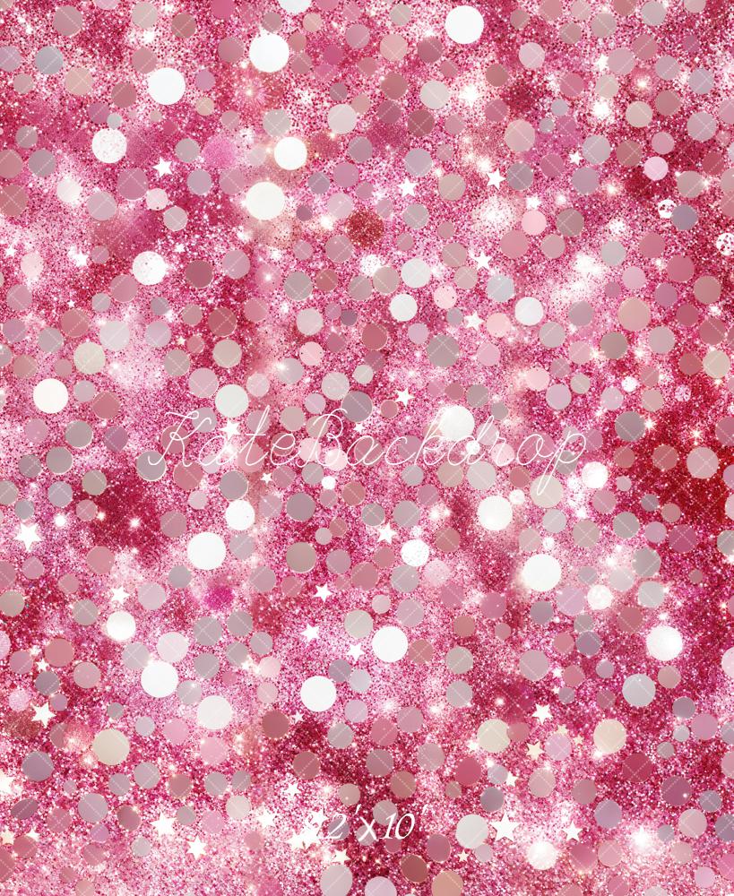Kate Fête Rose Paillettes Bokeh Toile de fond conçue par Emetselch - Kate Backdrop FR