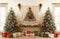 Kate Noël Sapins Cadeaux Macramé Toile de fond en Laine conçue par Emetselch