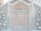 Kate Hiver Noël Sapins Neige Lumières Toile de fond conçue par Mini MakeBelieve