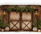 Kate Hiver Grange Porte Lumière Toile de fond en Laine conçue par Emetselch