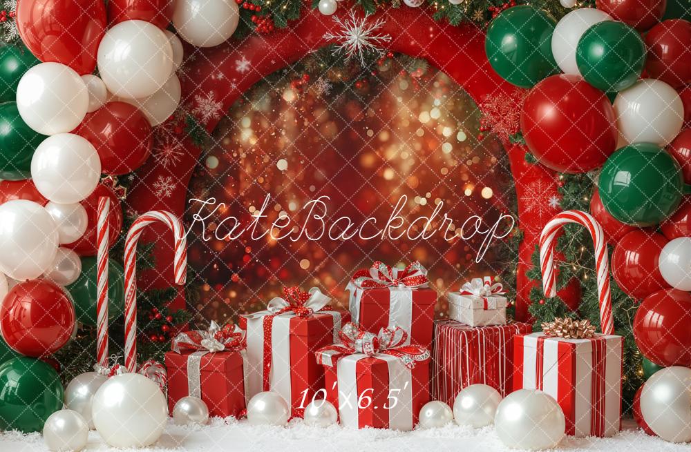 Kate Noël Ballons Cadeaux Arche Toile de fond conçue par Emetselch - Kate Backdrop FR