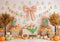 Kate Automne Citrouilles Arbres Foins Toile de fond conçue par Patty Roberts