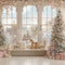 Kate Noël Sapins Rose Cheval Toile de fond conçue par Emetselch - Kate Backdrop FR