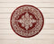 Kate Tapis Rond Motif Bois Sol Toile de fond en Laine conçue par Emetselch - Kate Backdrop FR