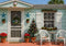 Kate Noël Maison Sapin Extérieur Toile de fond conçue par Mini MakeBelieve - Kate Backdrop FR