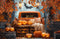 Kate Halloween Camion Citrouilles Toile de fond en Laine conçue par Emetselch - Kate Backdrop FR