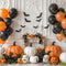 Kate Halloween Citrouilles Cheminée Ballons Toile de fond conçue par Emetselch - Kate Backdrop FR