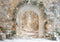 Kate Hiver Arche Neige Lumière Fleurs Toile de fond en Laine conçue par Emetselch