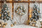 Kate Sapins de Noël Décorations Porte Toile de fond conçue par Emetselch - Kate Backdrop FR