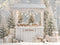 Kate Hiver Stand Chocolat Sapins Cadeaux Toile de fond conçue par Emetselch