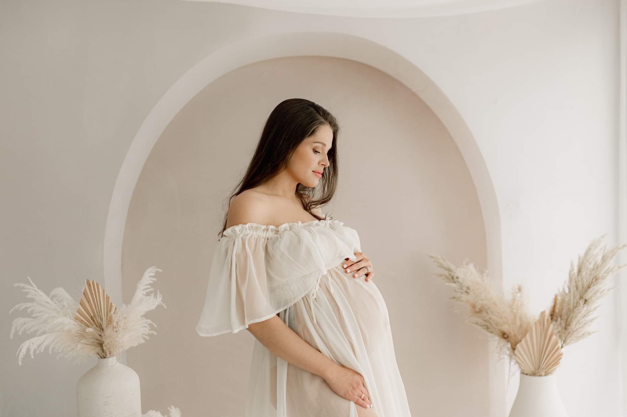 Kate Bohème Élégant Arche Simple Toile de fond en Laine conçue par Kate Image - Kate Backdrop FR
