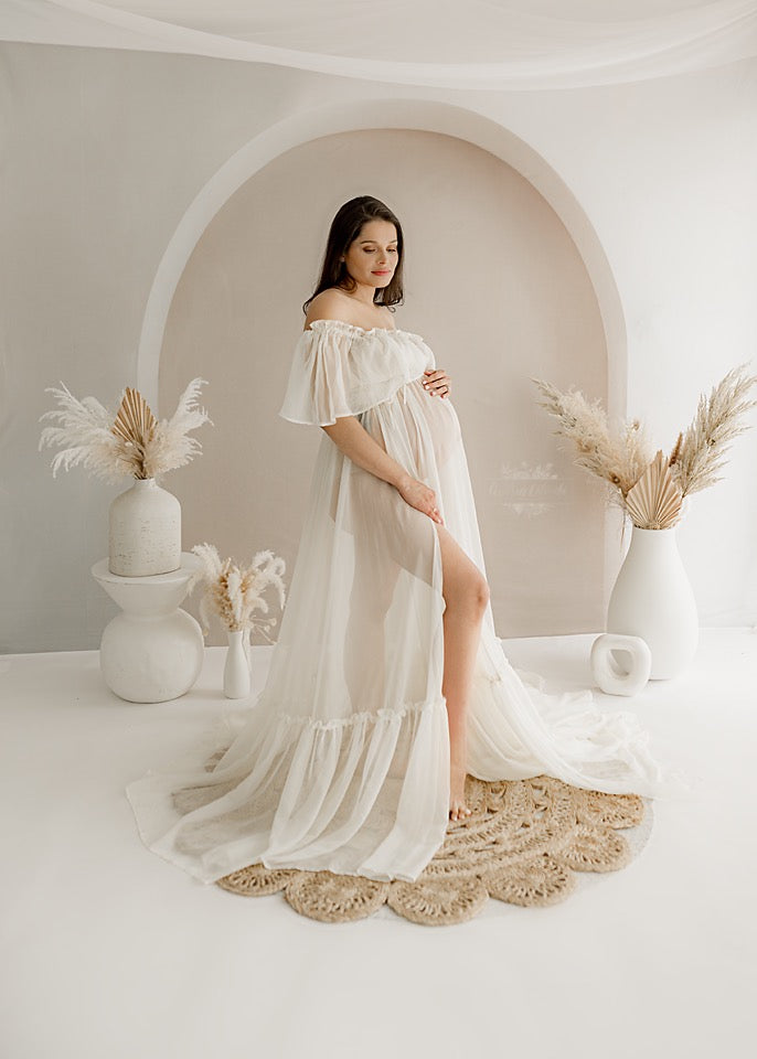 Kate Bohème Élégant Arche Simple Toile de fond en Laine conçue par Kate Image - Kate Backdrop FR