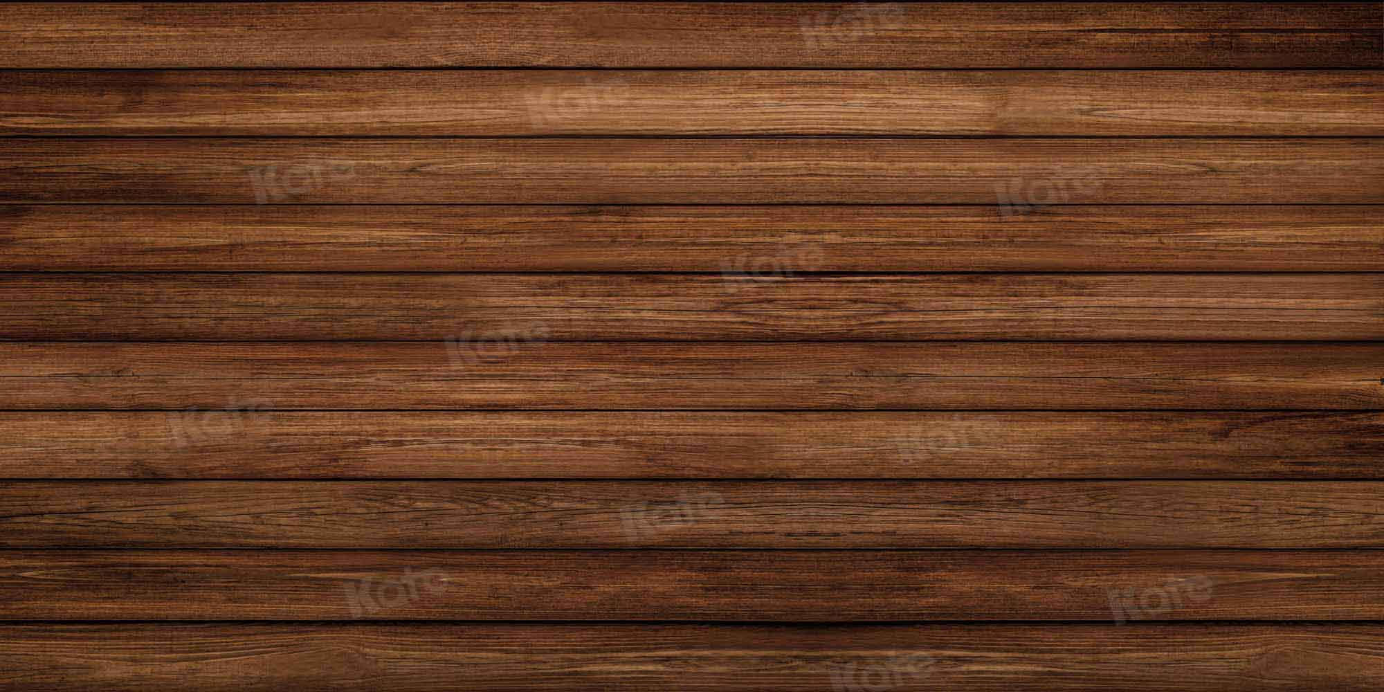 Kate Planche de Bois Marron foncé Toile de Fond conçue par Kate Image