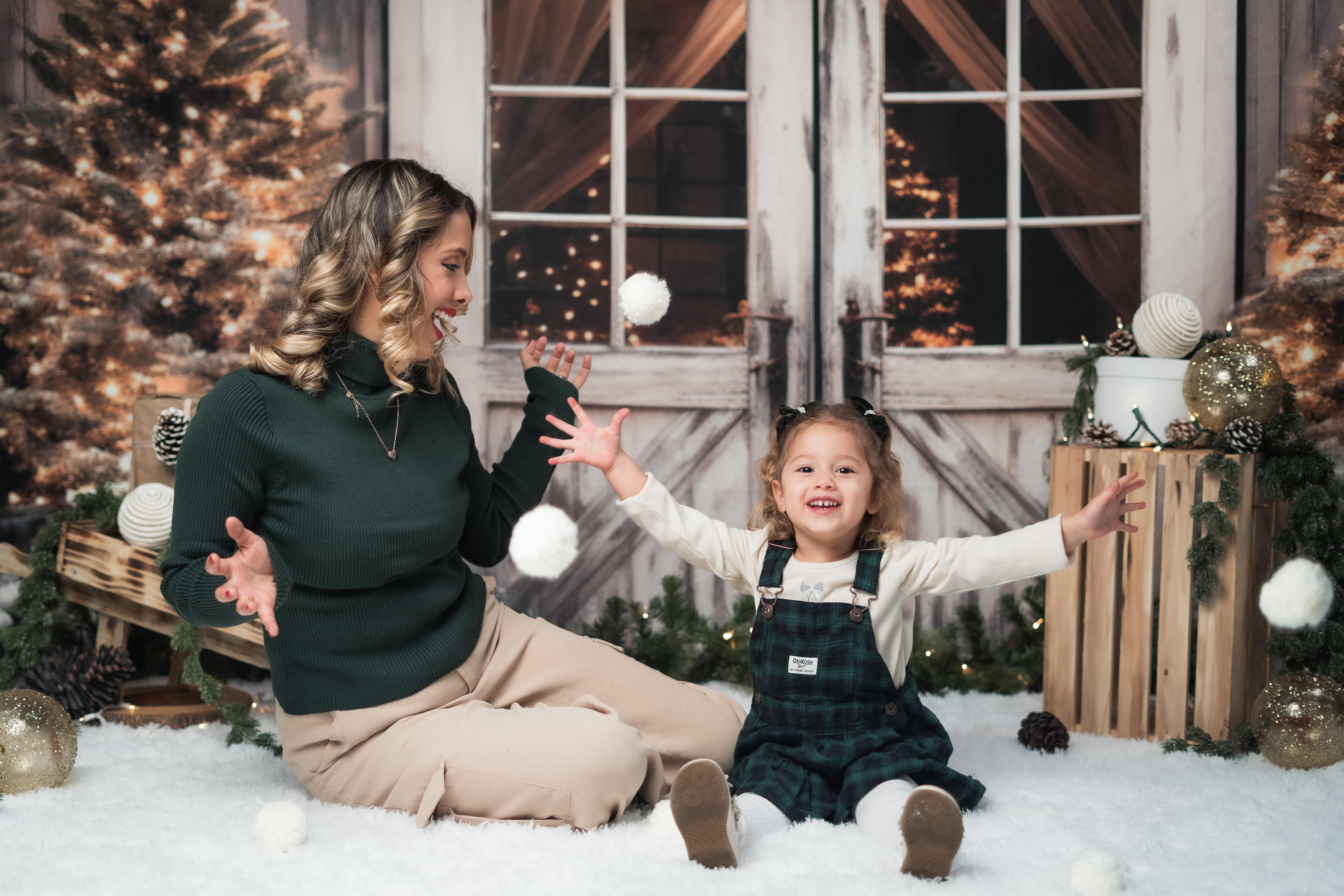 Kate Noël Grange Arbres Toile de fond en Laine conçue par Emetselch - Kate Backdrop FR