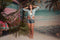 Kate Été Océan Plage Voiture Rose Ensemble de chambre - Kate Backdrop FR