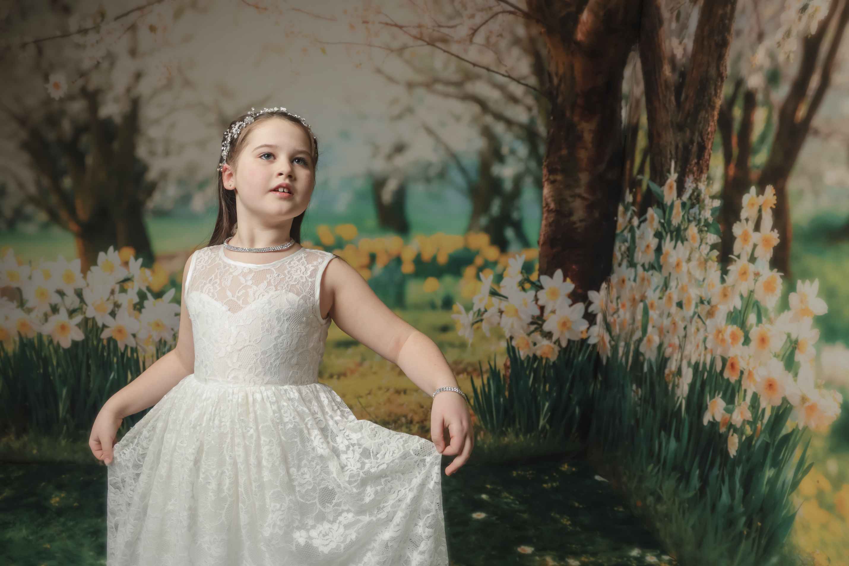 Kate Printemps Forêt Prairie Fleurs Ensemble de chambre - Kate Backdrop FR