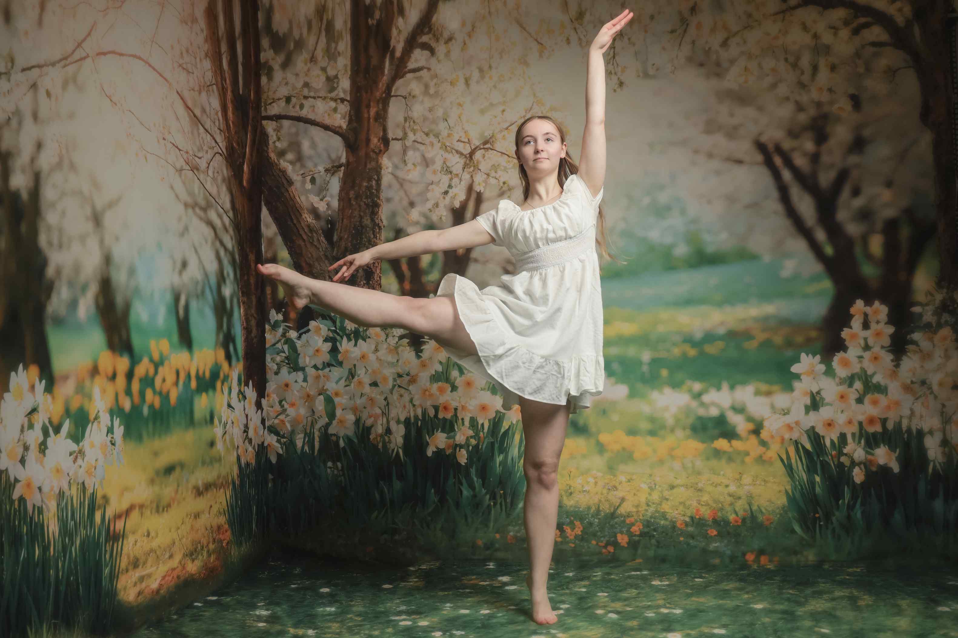 Kate Printemps Forêt Prairie Fleurs Ensemble de chambre - Kate Backdrop FR