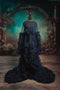 Kate Maille Col en V Manches longues Robe de Grossesse pour Séance Photo - Kate Backdrop FR