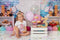 Kate Beignet Bannière Porte Blanc Enfant Toile de fond pour la photographie - Kate Backdrop FR