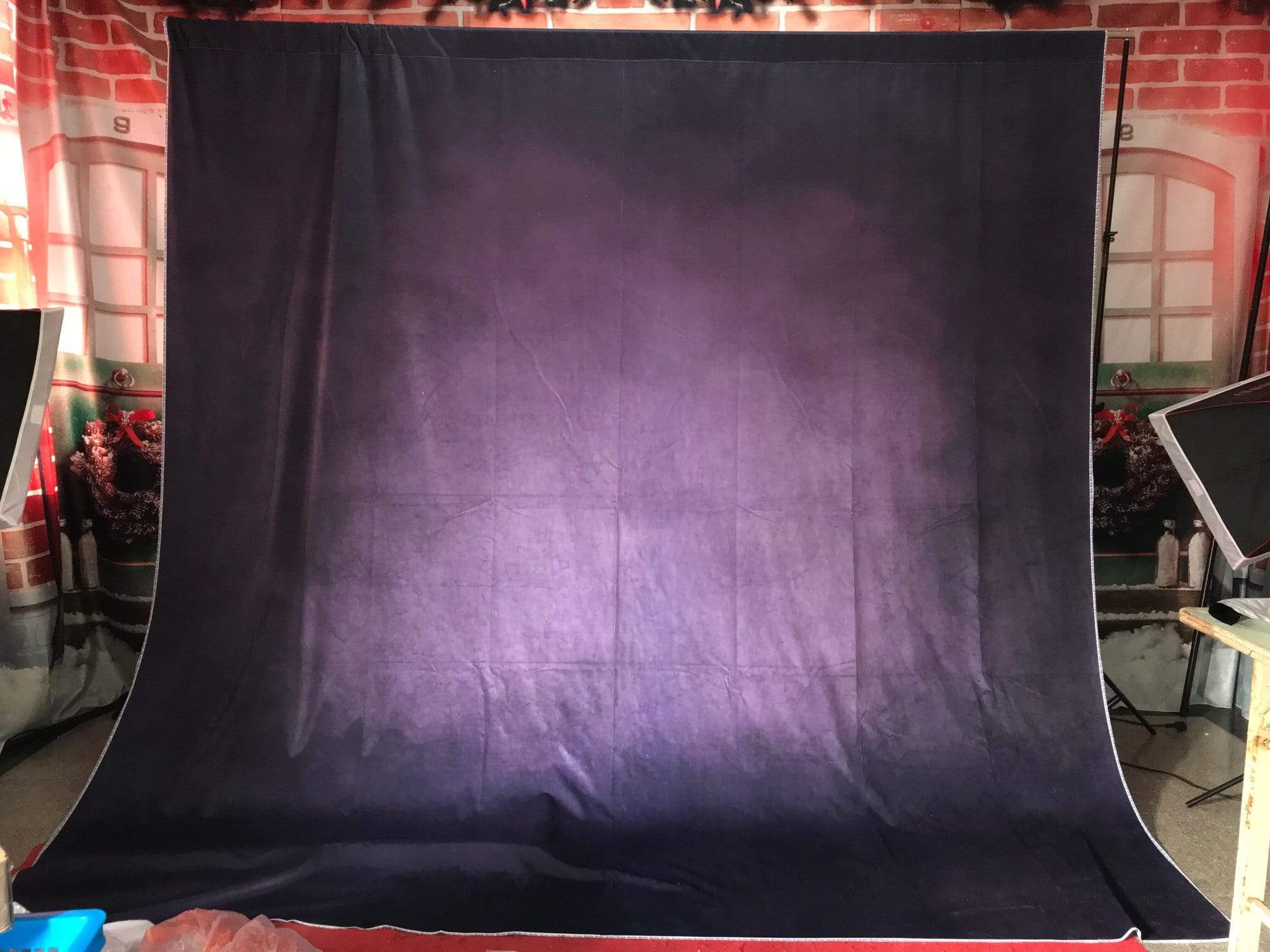 Katebackdrop：Kate Dark Purple Texture Abstract Background Photos Backdrop Portait