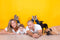Kate Couleur unie Orange de fond Photographie de portrait - Kate Backdrop FR
