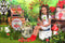 Kate Été Ferme de Fraises Fleurs Blanc Feuilles Vert Toile de fond pour la photographie - Kate Backdrop FR