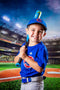 Kate Sports Grand terrain de baseball Aire de jeux avec toile de fond d'herbe verte - Kate Backdrop FR