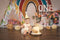 Kate Boho Arc-en-ciel Anniversaire Cake smash Toile de fond conçue par Emetselch - Kate Backdrop FR