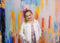 Kate Texture abstraite Coloré Été Aquarelle Toile de fond conçue par Jerry_Sina - Kate Backdrop FR
