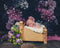 Kate Beaux-arts floraux grandes fleurs toile de fond pour la photographie - Kate Backdrop FR