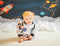Kate Espace Étoiles Lune Fusée Enfant Toile de fond conçu par Amanda Moffatt - Kate Backdrop FR
