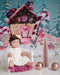 Kate Noël Bonbons Maison de pain d'épice Neige Toile de fond pour la photographie - Kate Backdrop FR