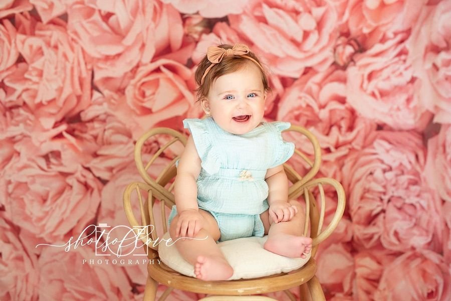 Kate Rose rose toile de fond fleur mariage photographie Studio accessoires