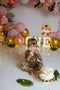 Kate Ballons Safari Rose Enfant Anniversaire Animaux Toile de fond conçue par Megan Leigh - Kate Backdrop FR