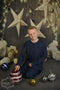 Katebackdrop：Kate Children Grey Star Photography Backdrops for Christmas photos deco