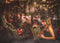 Kate Château Porte Nuit Halloween Toile de fond pour la photographie - Kate Backdrop FR