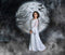Kate Halloween Effrayant Pleine lune Nuit Toile de fond conçue par Rose Abbas - Kate Backdrop FR
