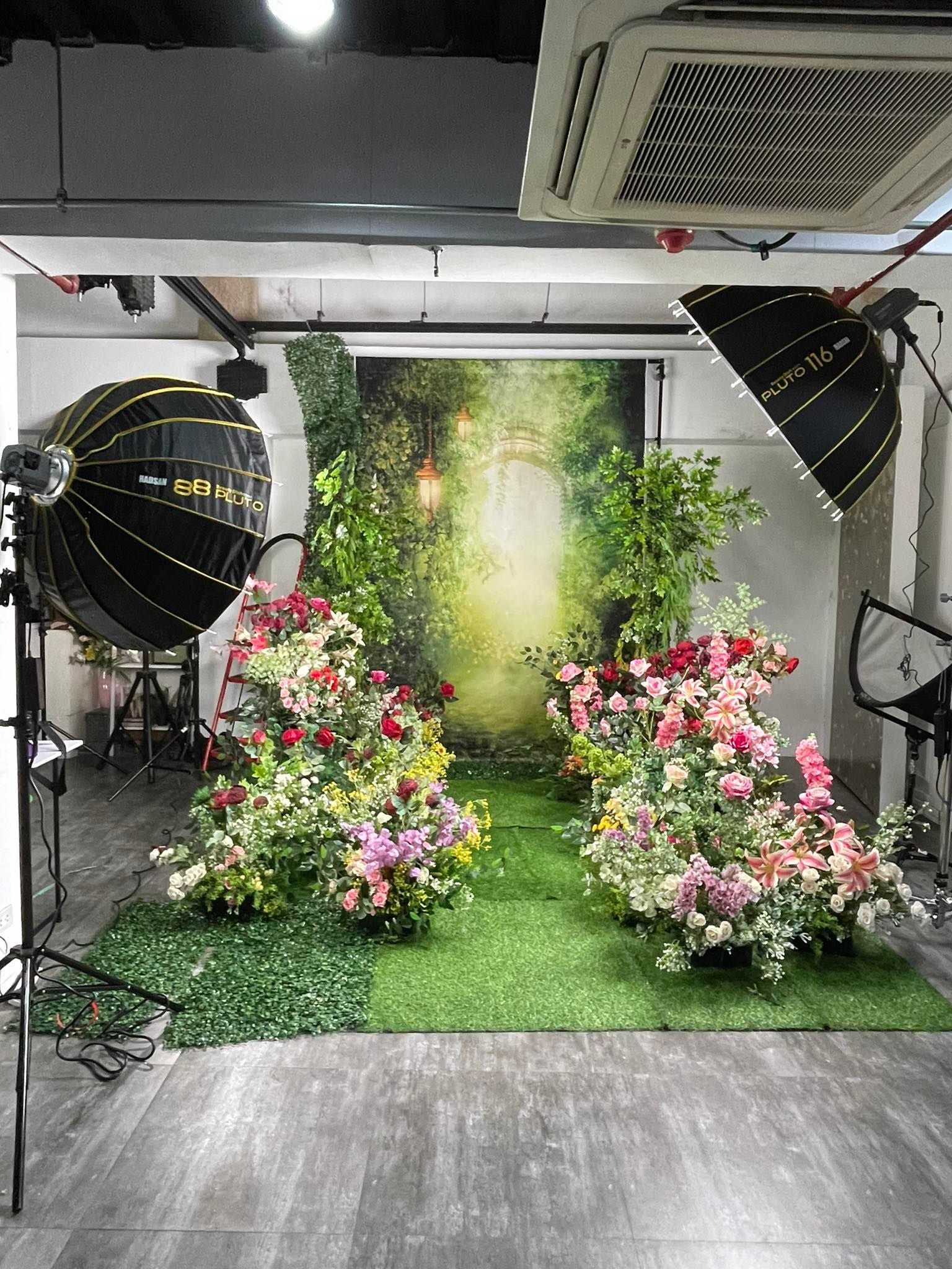 Kate Printemps Vert Onirique Conte de fées Toile de fond pour la photographie - Kate Backdrop FR